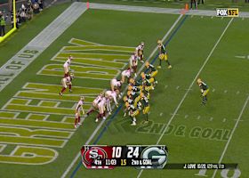 Josh Jacobs' third TD run of day boosts Packers' lead to 30-10 over 49ers