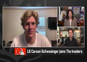 Carson Schwesinger joins ‘The Insiders’ to reflect on winning DROY