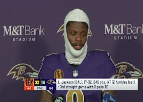 Lamar Jackson: 'Turnovers are a big part of winning and losing games... this is the outcome'