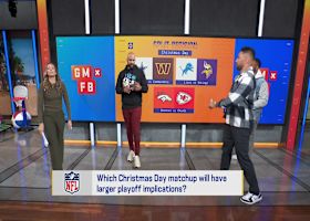 Which Week 17 matchup will have larger playoff implication: Texans-Chargers or Rams-Falcons? | 'GMFB'