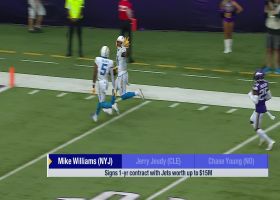 Mike Williams signs one-year deal with Jets worth up to $15M