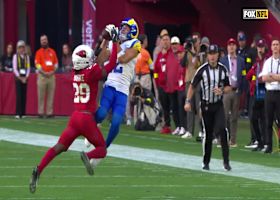 Puka's 28-yard physical pluck places Rams in Cardinals' territory