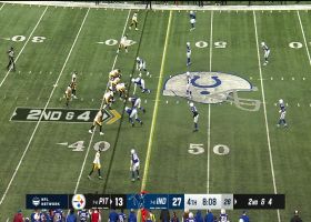 Dayo Odeyingbo corrals Mitch Trubisky for Colts' third sack of game