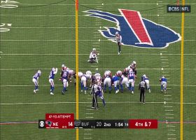 Chad Ryland's missed 47-yard field goal preserves Bills' 6-point lead