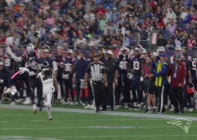 Kayshon Boutte looks like Brandon Lloyd on one-handed catch upstairs