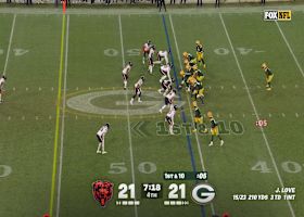 Reed's 18-yard catch moves Packers into Chicago territory