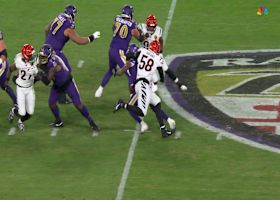 Joseph Ossai engulfs Jackson for 9-yard sack on third down