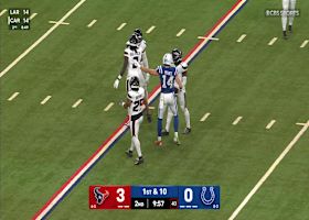 Jones dots Pierce over the middle on 19-yard strike