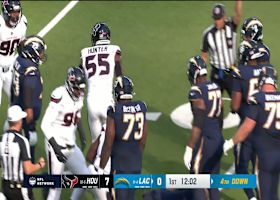 Danielle Hunter's 14th sack of 2025 season forces Chargers into an opening-drive punt