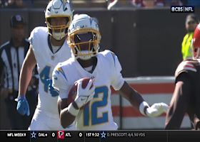 Derius Davis' 55-yard punt return has Chargers in business vs. Browns