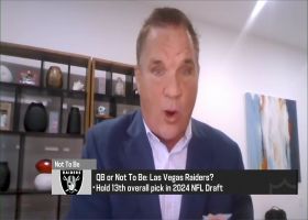 Baldinger: 2024 is not the time for Raiders to draft QB in Round 1 | 'NFL Total Access'