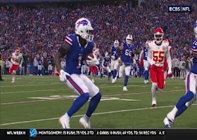 Bills get down to Chiefs' 3-yard line on Samuel's first catch of day