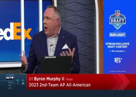 Bucky Brooks, Lance Zierlein react to Dallas Turner selected at No. 17 overall after trade | 'NFL Draft Center'