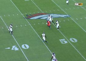 Marvin Mims is wide-open at midfield for a 26-yard gain vs. Jags