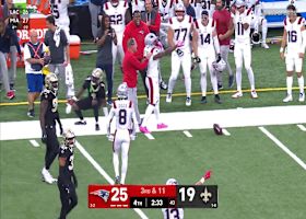 Drake Maye's 21-yard pass to Kayshon Boutte seals Patriots' win over Saints