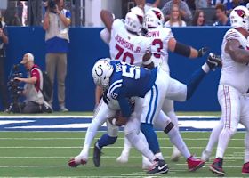 Kwity Paye consumes Brissett on 8-yard sack