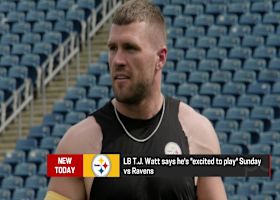 T.J. Watt (lung) is expected to start vs. Ravens | 'The Insiders'