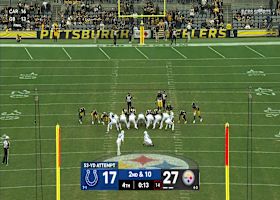 Mike Badgley's 53-yard FG attempt is good