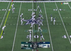 Gilmore gives Cowboys second ‘SNF’ takeaway with forced fumble vs. A.J. Brown