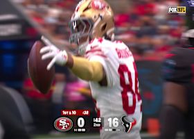 Mac Jones links up with Kendrick Bourne for 18-yard chunk play