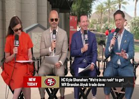 Pelissero: Kyle Shanahan 'we're in no rush' to get WR Brandon Aiyuk trade done | 'The Insiders'
