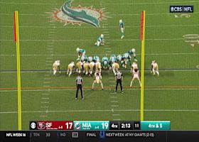 Sanders extends Dolphins' lead with 48-yard FG