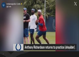 Rapoport: Anthony Richardson is now 'throwing with no issues' | 'NFL Total Access'