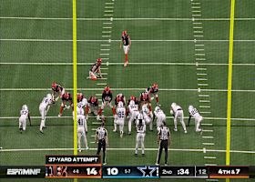 Cade York's 37-yard FG boosts Bengals' lead to 17-10 vs. Cowboys