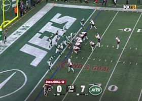 Tyler Allgeier's eighth TD run of 2025 trims Jets' lead to 7-6 in second quarter