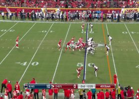 Jaden Hicks pounces on Bears' muffed punt to put Chiefs' offense in red zone