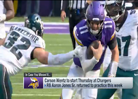 ICYMI: Wentz to start vs. Chargers in Week 8 'TNF'