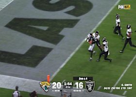 Can't-Miss Play: Bowers' 27-yard TD gives Raiders a 22-20 lead vs. Jags in crunch time 