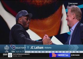 Titans select JC Latham with No. 7 pick in 2024 draft