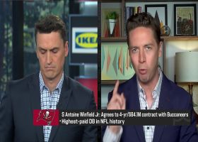 Pelissero: $45M of the $84.1M in Winfield Jr.'s new Bucs deal is fully guaranteed | 'NFL Total Access'