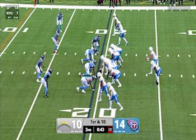 Herbert's 19-yard TD laser to Johnston gives Chargers a 16-14 lead