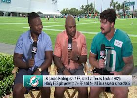 Jacob Rodriguez joins 'Inside Training Camp Live' to discuss his first camp