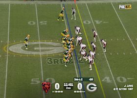 Josh Whyle's 21-yard reception moves Packers deep into Bears' territory