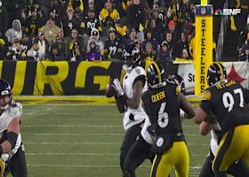 Lamar Jackson's best plays from 3-TD game vs. Steelers | Week 18