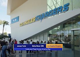 Chargers celebrated Read Across America Day on Monday | 'GMFB'