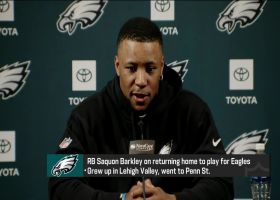 Saquon Barkley reveals what excites him about being an Eagle