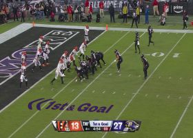Gus Edwards' 10th rush TD of '23 boosts Ravens' lead to 33-13