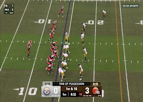 Shedeur Sanders' 42-yard DIME to Cedric Tillman moves Browns inside Steelers' territory