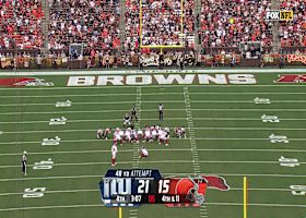 Greg Joseph's missed FG attempt gives Browns' chance in 4th quarter