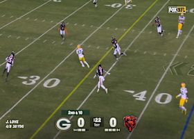 Jordan Love pinpoints Romeo Doubs for 20-yard catch and run