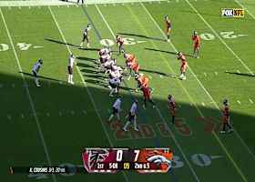 Kirk Cousins advances Falcons into the red zone with 15-yard pass to London