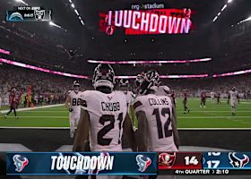 Chubb's go-ahead TD run gives Texans a 19-14 lead with 2:10 left in regulation