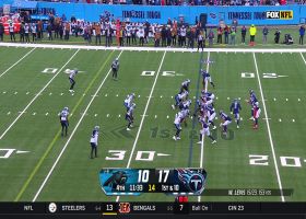 Levis lasers 22-yard pass to Chris Moore over middle in fourth quarter