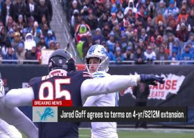 Pelissero: Jared Goff agrees to four-year, $212M extension with Lions | 'NFL Total Access'
