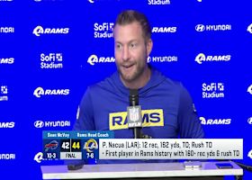 Rams HC Sean McVay on QB Matthew Stafford: He's 'an igniter' for team's offense vs. Bills