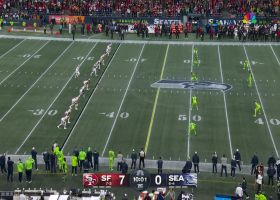 Dee Eskridge almost breaks free on 66-yard kickoff return